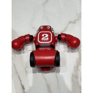 FAO Schwarz Robot Knockout Remote Control Boxing Only Red Robot Included, Used